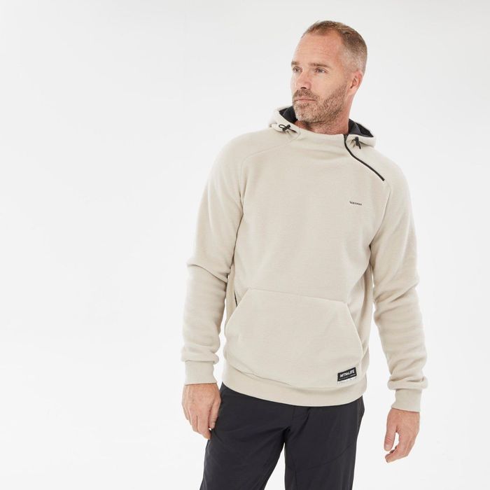 Флисовая толстовка Mh100 Quechua, р.M,XL,2XL бежевая