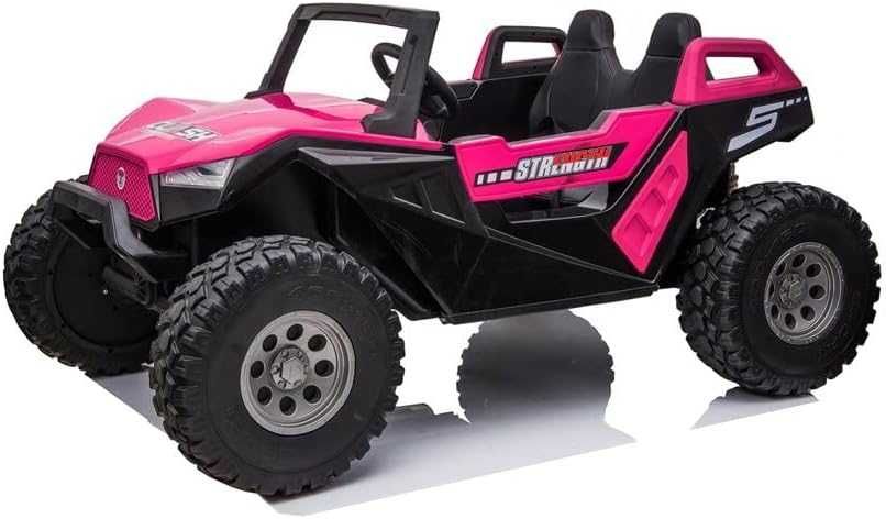 UTV electric pentru 4 copii, Kinderauto Buggy XXL , 500W 24V 14Ah pink