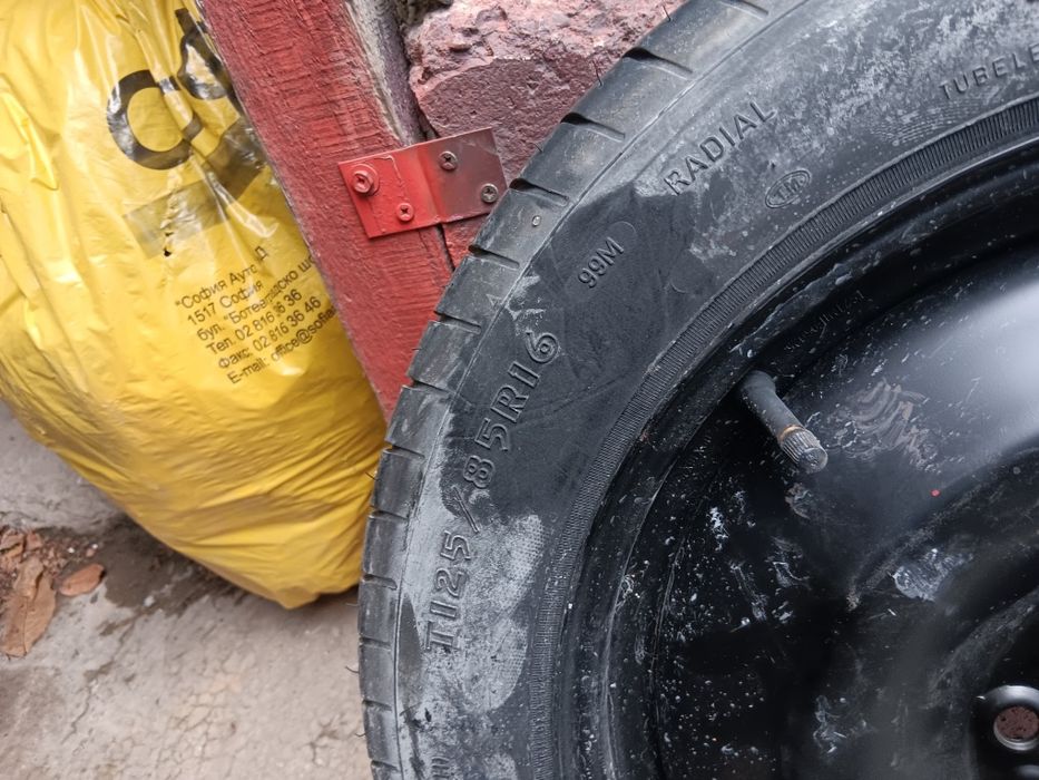 Патерица 5x108 16 резервна гума ford