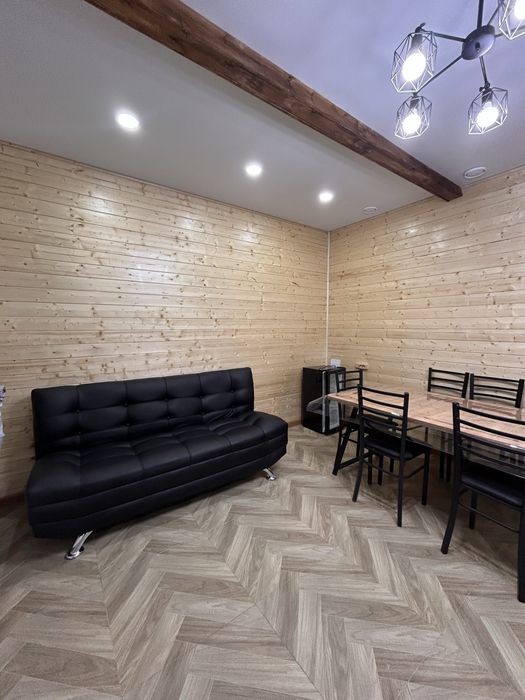 Новая семейная баня! Мокрый пар!