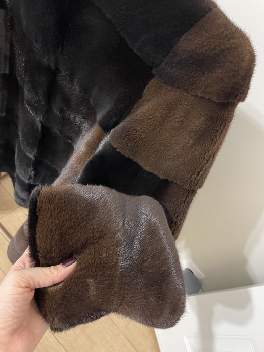 Шуба норковая размер S