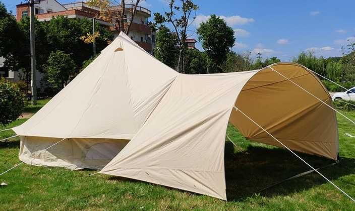 Prelata, copertina suplimentara  pentru corturi bell,terasa,antreu.