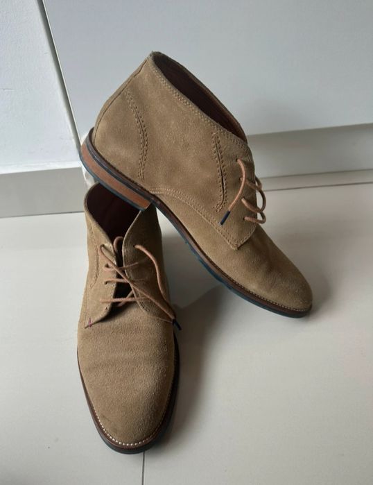 Ghete/pantofi inalti Tommy Hilfiger originali, piele naturala, marimea