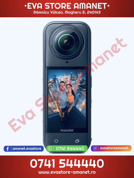 Camera Video Sport Insta360 X5 8K 360° Standard Bundle Action Cam