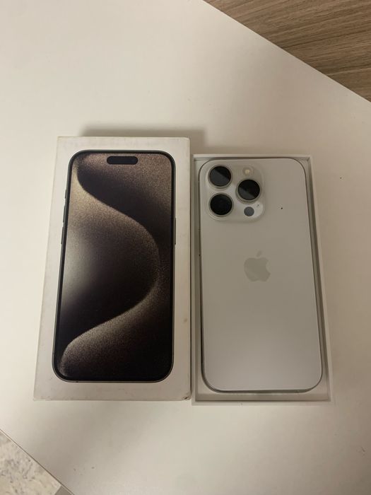 Iphone 15 pro White Titanium