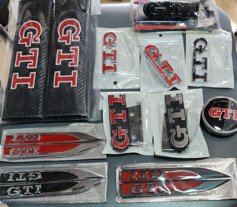 Емблема GTI за Фолксваген Голф Пасат Поло