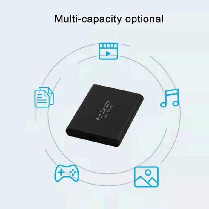 Външен диск 14TB SSD външен твърд диск USB-C USB 3.1