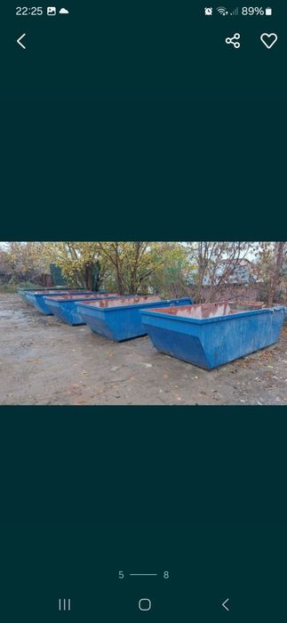 Transport container / moloz / nisip