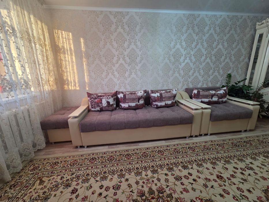 Продам диван+кресло+пуфик