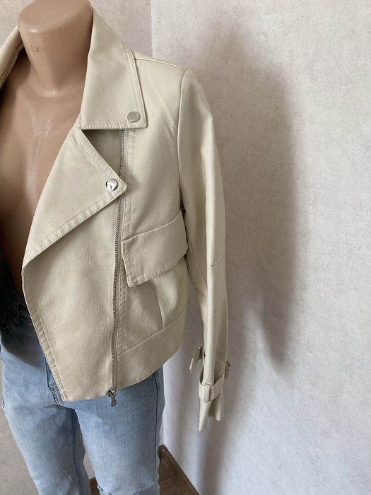 Куртка кожаная размер 44-46