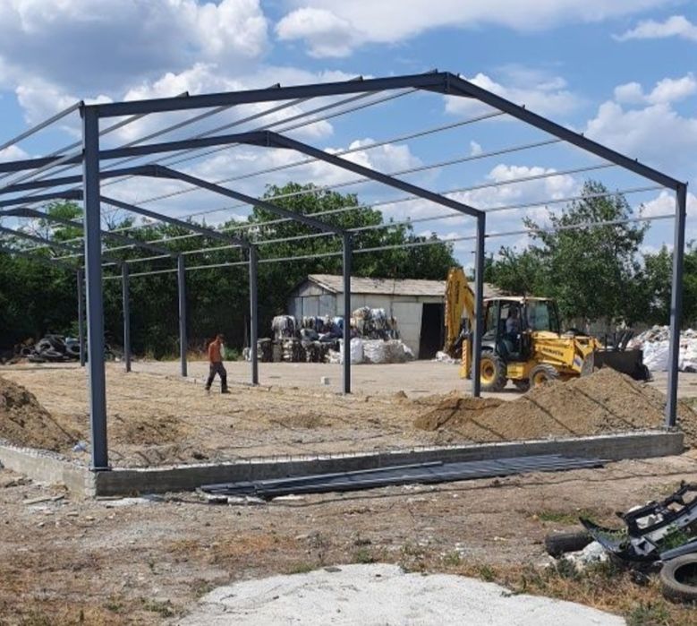 Vand structura metalica 10x15x4h