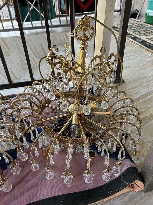 Испанские хрустальные люстры (2 шт.)