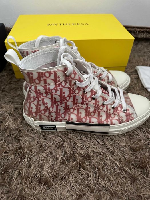Dior B23 Rosi Rosu Red (Marime 45, US 12, Originali de pe Mytheresa)