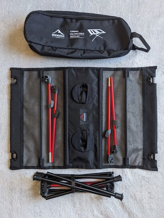 Преносима сгъваема пътна маса WIDESEA WSTB-201