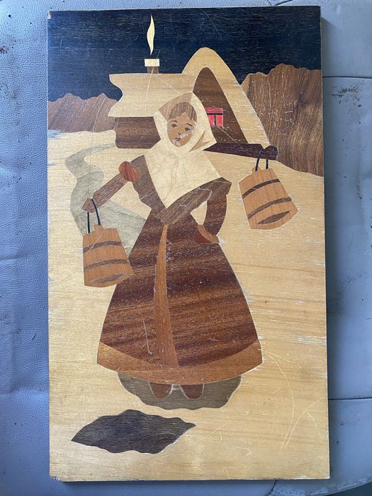 Картина из дерева