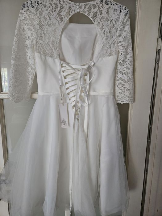 Rochie alba pentru Comuniune