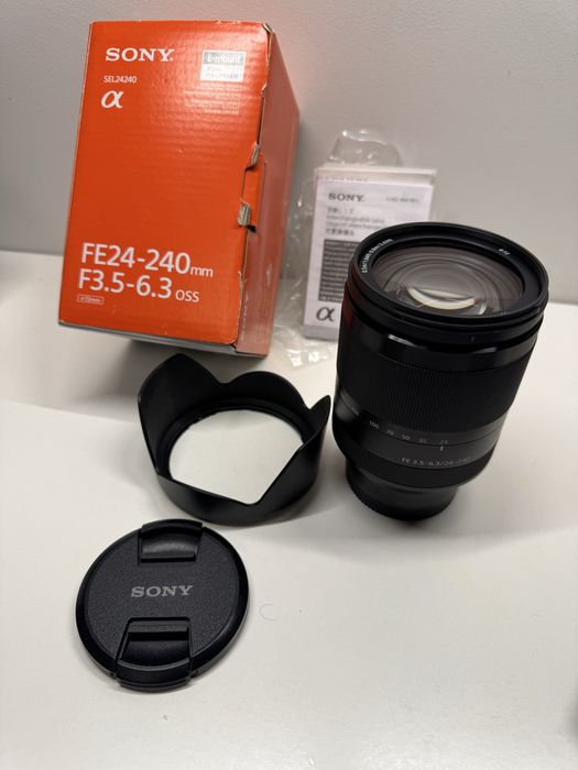 Obiectiv Sony FE 24-240 F3.5-6.3 ca nou (100 cadre)