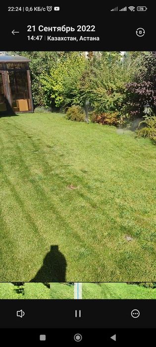 Консервация полива в Астане