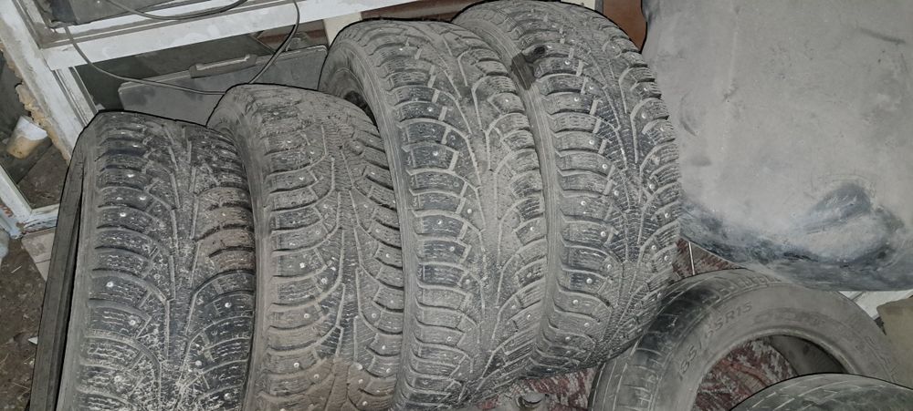 Резина зимняя б/у