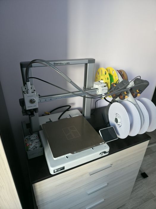 Принтер 3Д Бамбу Лаб А1 Комбо