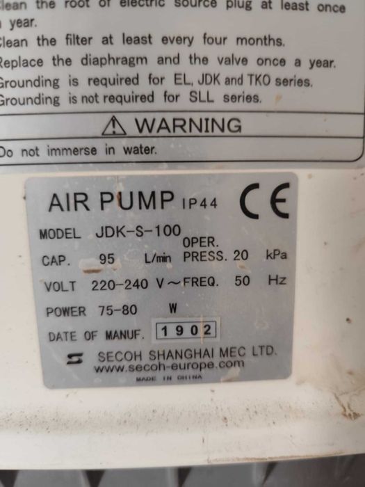 Въздушен компресор BIBUS SECOH JDK-S-100