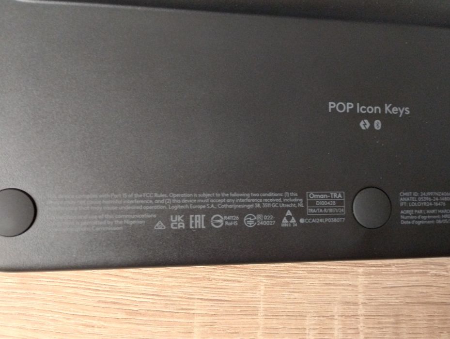 LOGITECH POP Icon Keys Bluetooth клавиатура