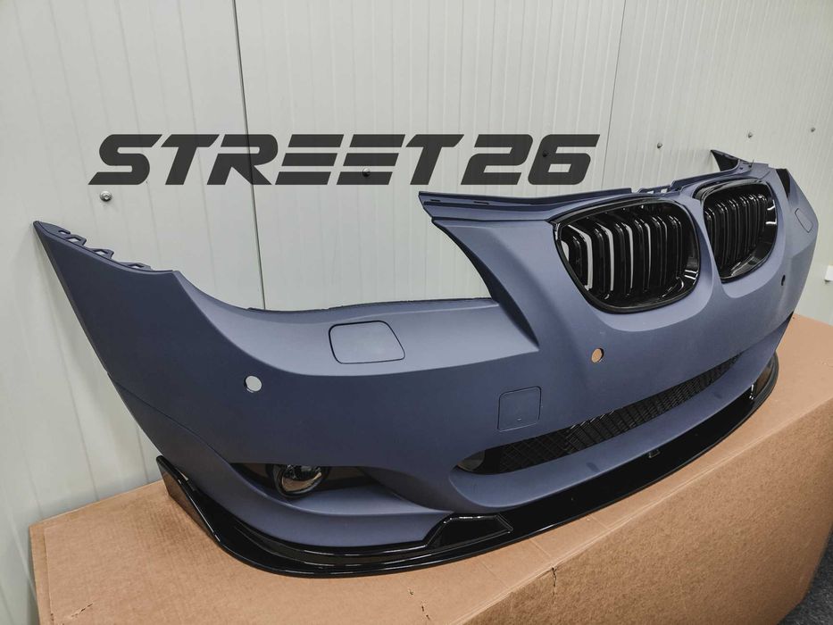 Bara Fata BMW Seria 5 E60 E61 (2003-2007) Cu Lip si Grile Duble