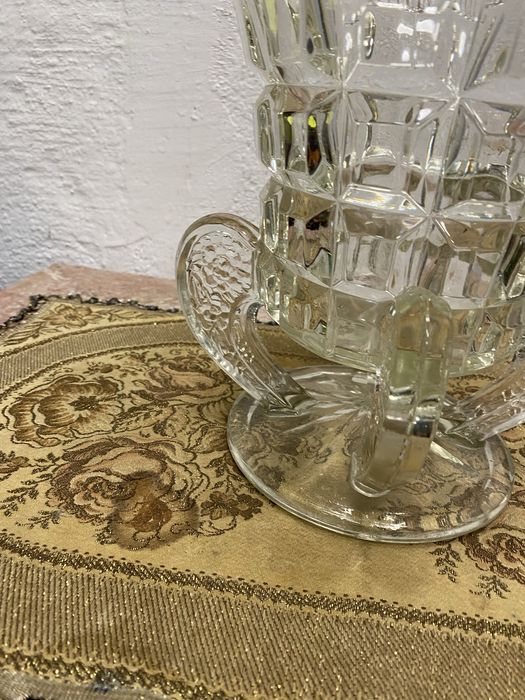 Голяма немска кристална ваза