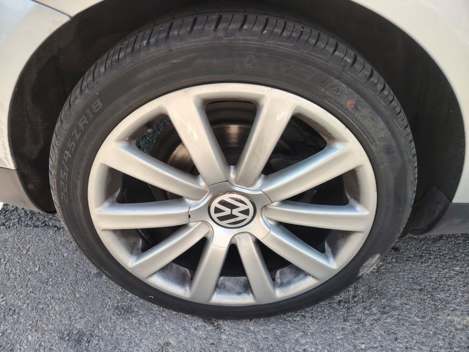 Лети джанти 18 цола 5 х 112 с летни гуми 225 45 18