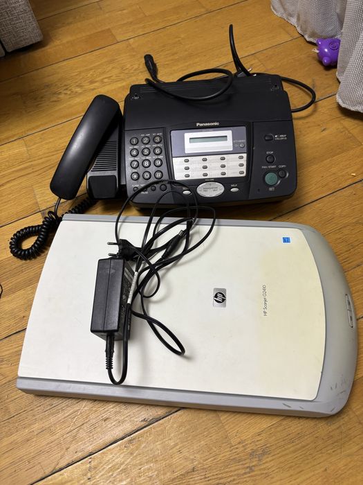 Факс panasonic и сканер HP