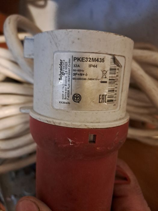 Cablu trifazat 37 metri și cablu monofazat 18 metri