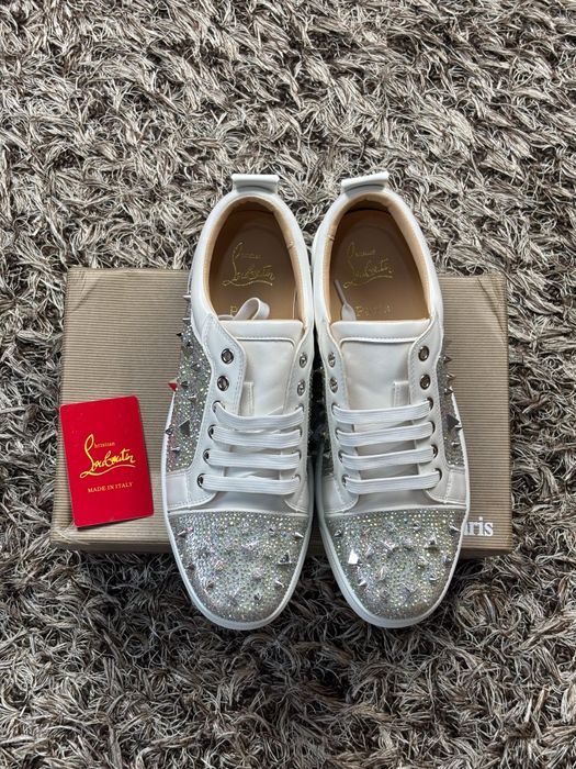 Adidași Christina Louboutin - calitate premium - albi