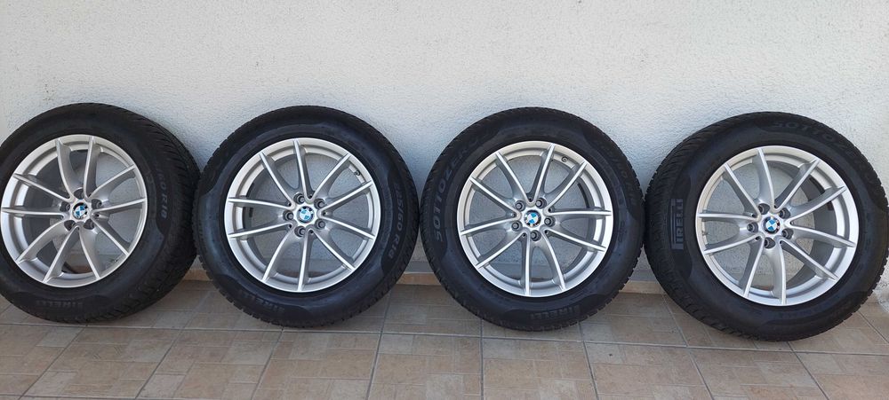 Jante cu anvelope de 18 inch Originale BMW X3 G01, X4 G02, 225/60R18