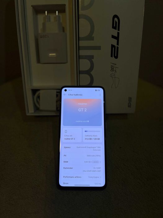 Realme gt2 128GB 8GB RAM 120 HZ