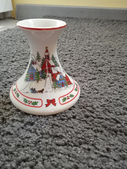 Красив японски порцеланов свещник