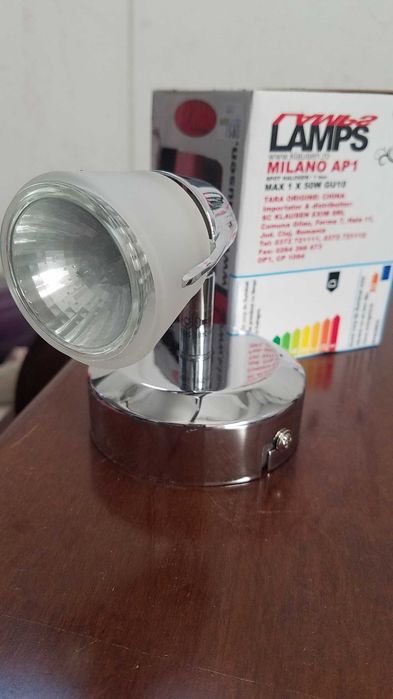Spot Halogen argintiu