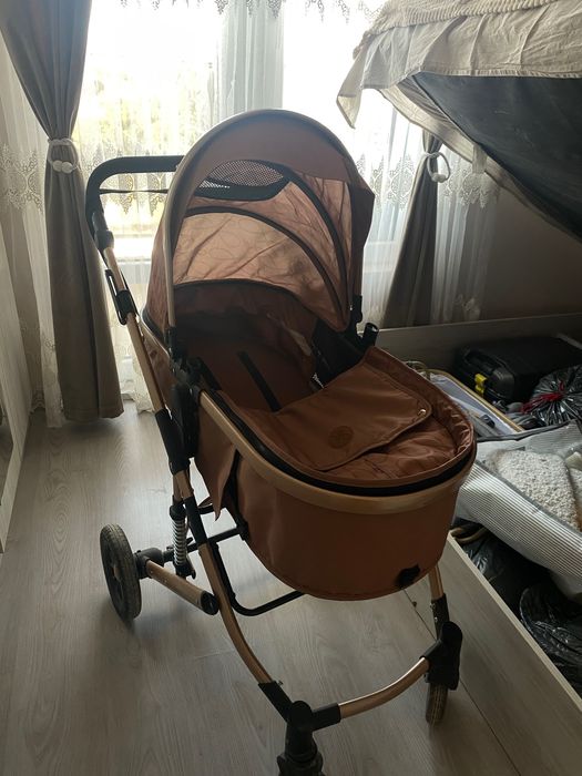 Детска количка Chipolino Estel 2 в 1 – абанос