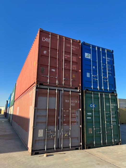 Контейнера 40 футовые МОРСКИЕ 2,9 высотой HQ Идеальном Состояни АСТАНЕ