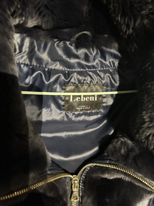 Geaca Lebeni cu blana naturala.