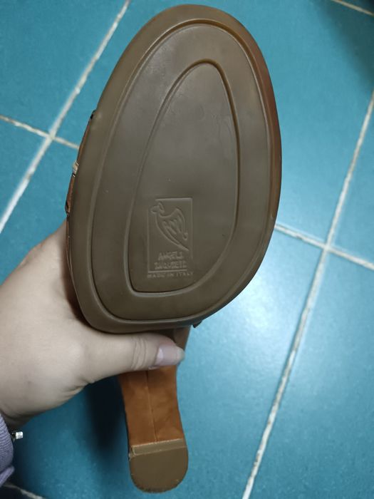 Botine piele naturala/pantofi/ciocate