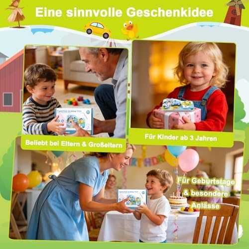 Нова Монтесори дървена играчка ферма с винтове и инструменти 3+ деца