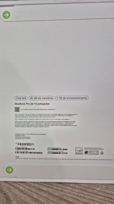 MacBook Pro 14-inch M4 1Tb/16gb ram Space Black