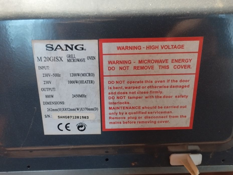 Микровълнова Sang