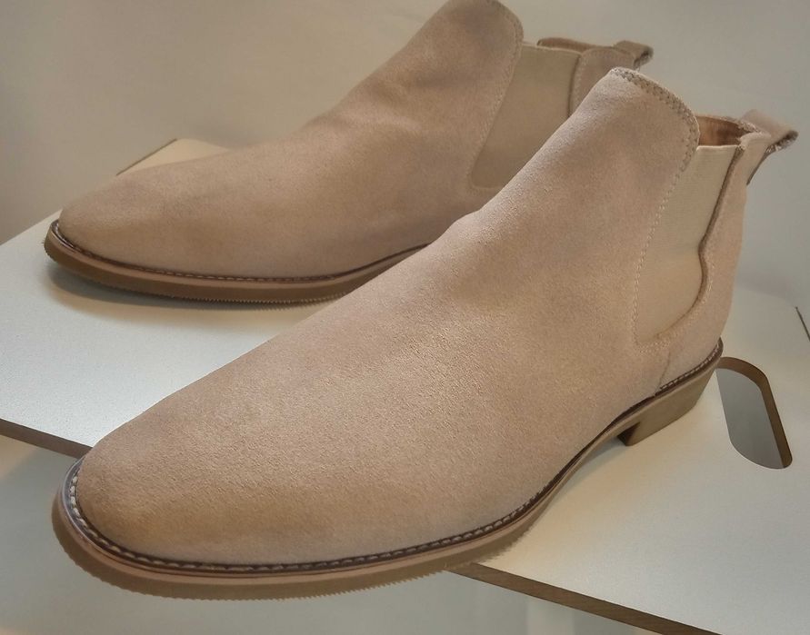 Ghete chelsea premium Dune London 44 piele naturala moale