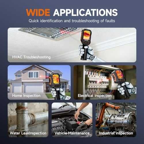 Нова Инфрачервена термокамера FOXWELL 2D/3D PC анализ лазер LED IP54