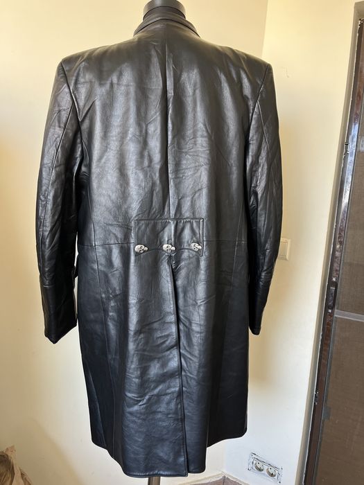 Jacheta piele , stil frac , model deosebit