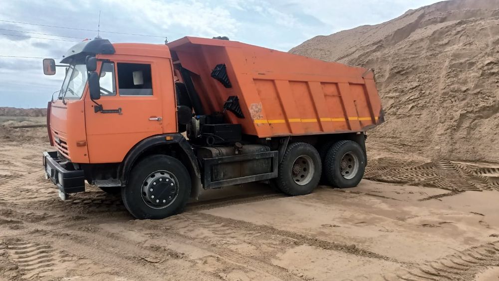Услуги Камаз щебень песок