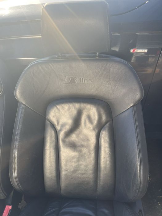 Кожен S-line салон Audi Q7 подгрев ЕЛ Седали Ауди 7месta Н181