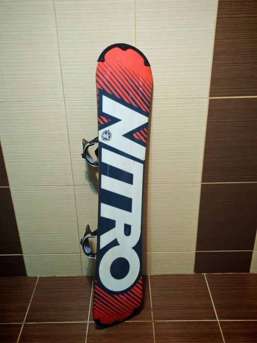 Placa snowboard nitro 137 -140 -boots burton