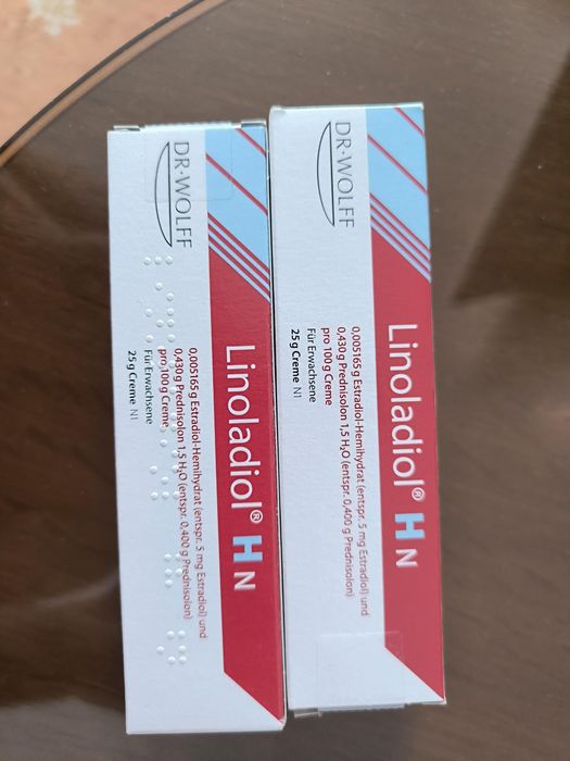2 tuburi  LINOLADIOL H N Creme.